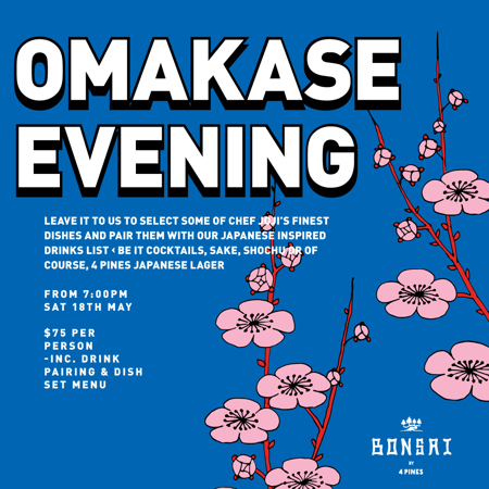 Omakase Evening at Bonsai