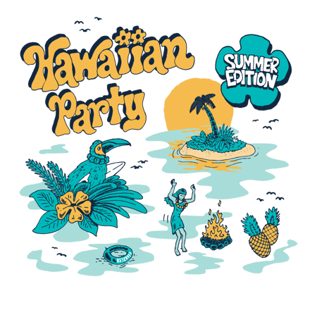 Summer Hawaiian Party at 4 Pines Torquay